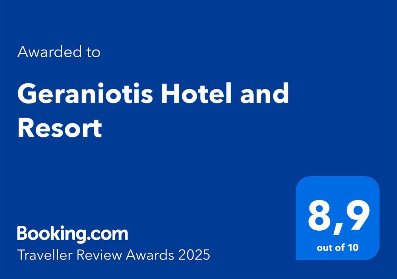 Geraniotis Hotel And Resort Platanés Exteriör bild